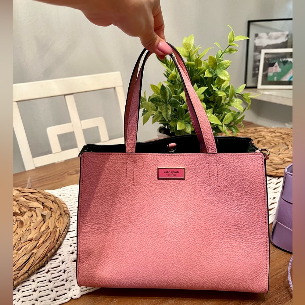 Kate Spade Pink Sam Leather Satchel